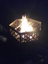 Load image into Gallery viewer, The Lantern Firepit At Night
